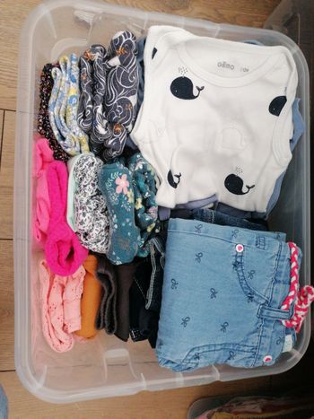 Lot vetements de la naissance à 24 mois 