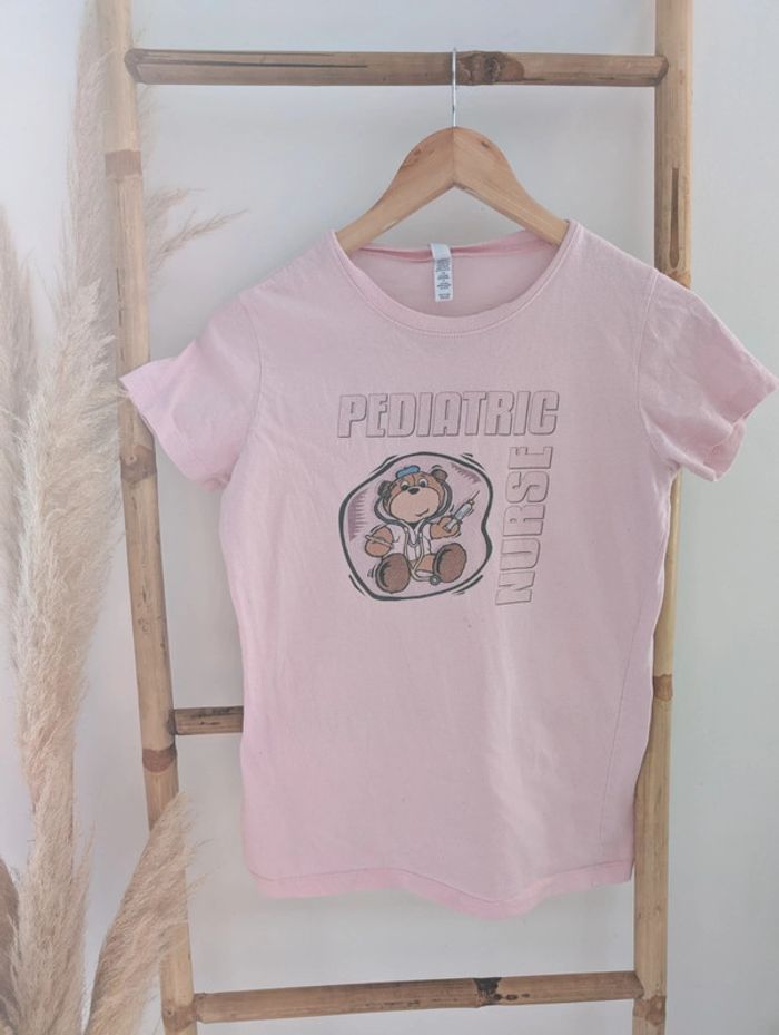 T-shirt infirmière pédiatrique nurse