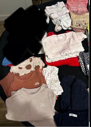 🌸 Lot vêtements fille 18 mois – 57 pièces – Vertbaudet, Tape à l’œil, Kiabi…