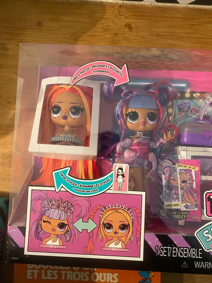 Lot poupées LOL Tweens Cora + Bailey + style my hair - photo numéro 2