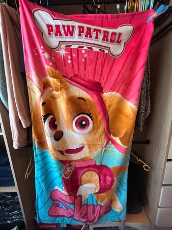 Serviette de plage pat patrouille