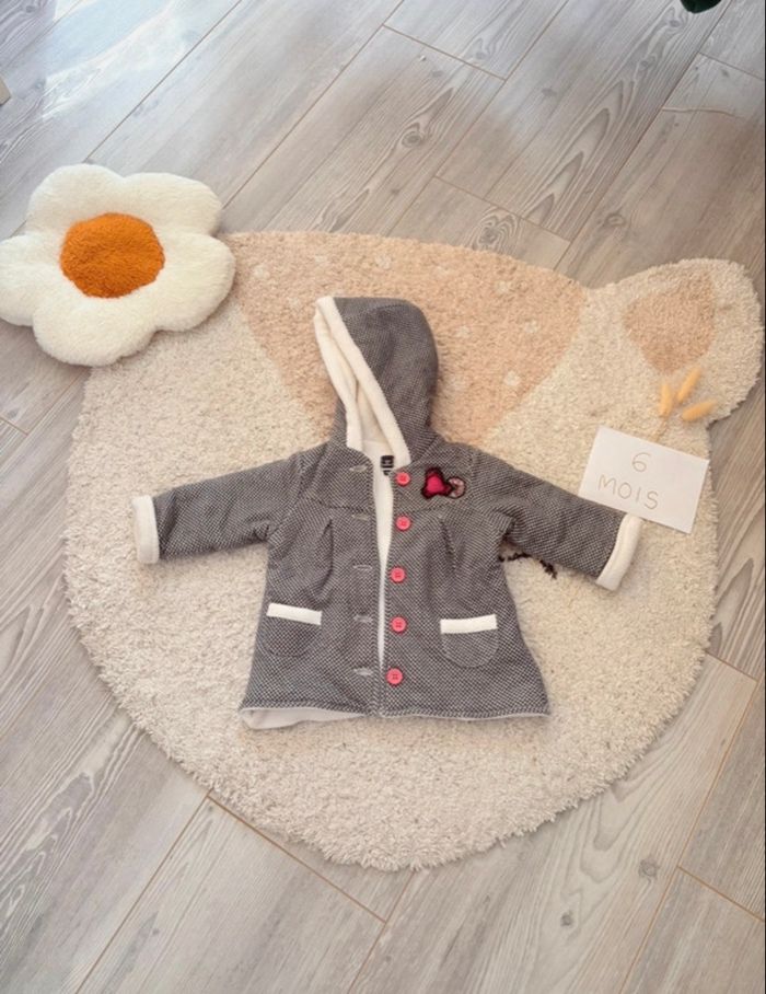 Manteau fille 6 mois