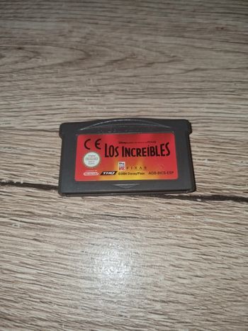 los increibles nintendo gba gameboy advance en loose