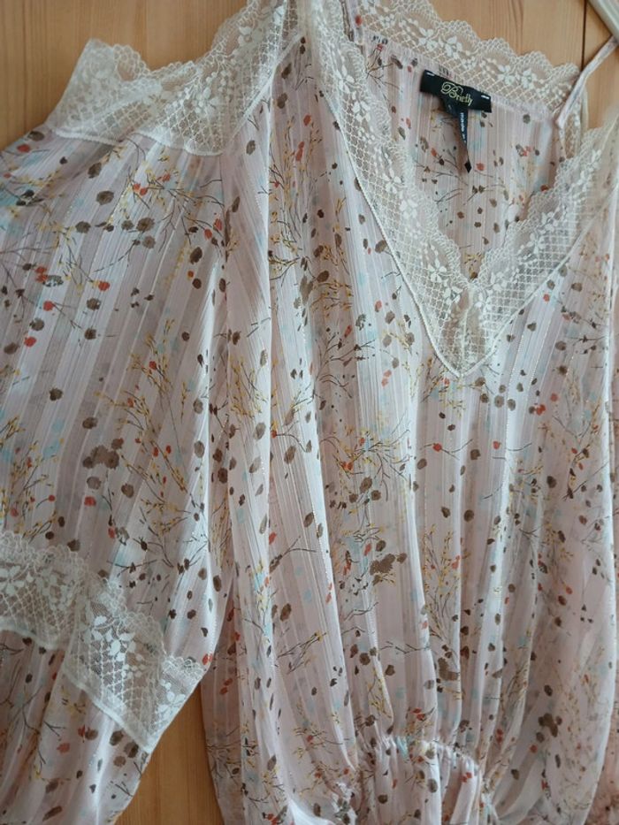 Chemise légère rose marque francaise Briefly taille 1 - photo numéro 4
