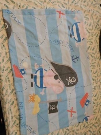 Parure de lit Georges piraté (peppa pig) lit 1 personne