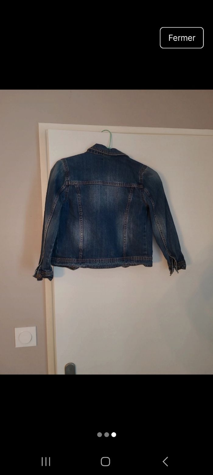 Veste en jean fille - photo numéro 2