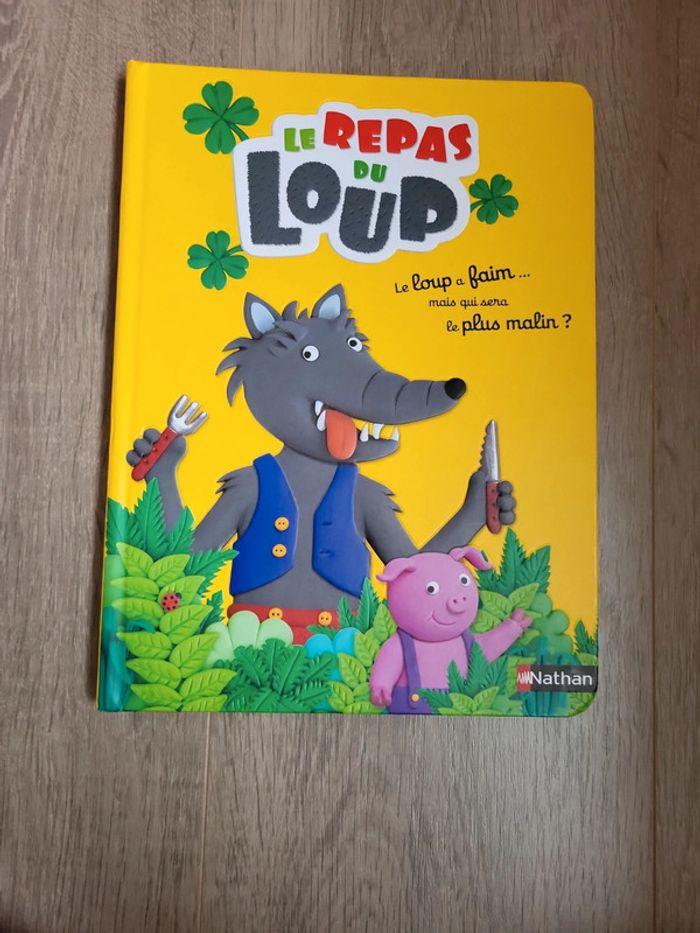 Livre animé le repas du loup