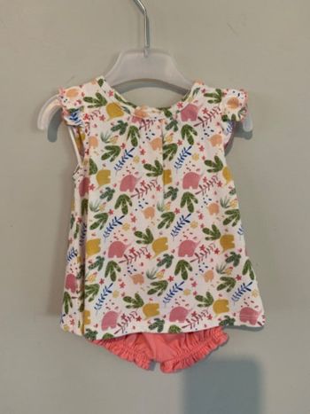 Ensemble tee-shirt manche courte+short
