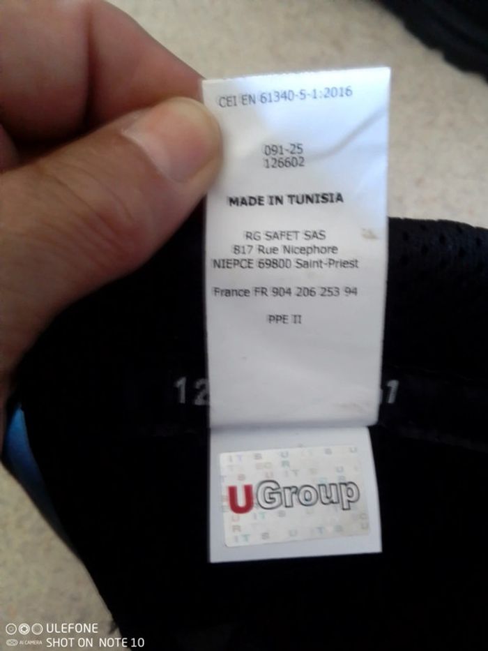 Chaussures hautes de sécurité - photo numéro 9