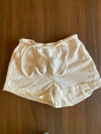 Short le Temps des Cerises femme blanc