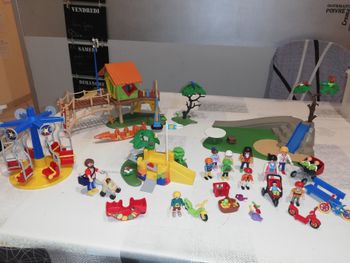 Aire de jeux playmobil