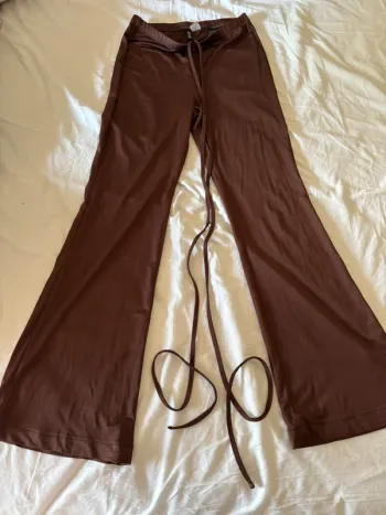 Pantalon moulant marron