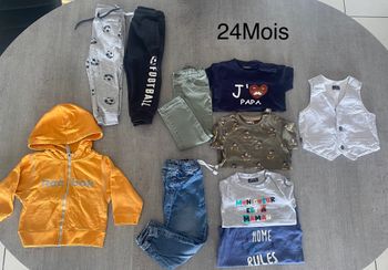 Lot garçon 24 mois