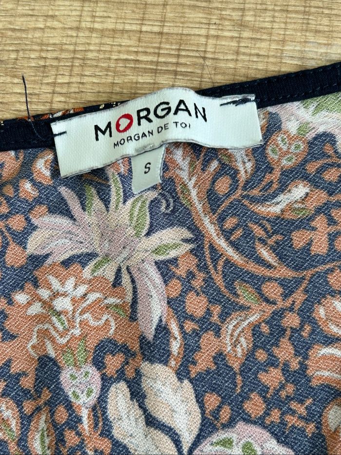 Blouse imprimée sans manches Morgan taille S comme neuve - photo numéro 10