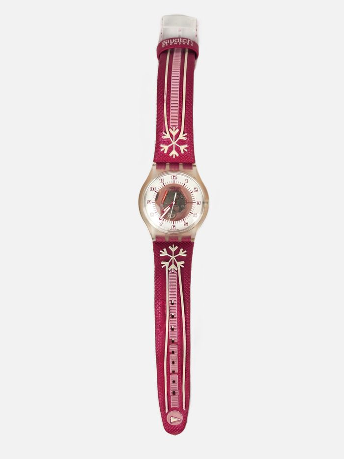 Montre Swatch SUMK100 Snowpass Rose - Collector Vintage