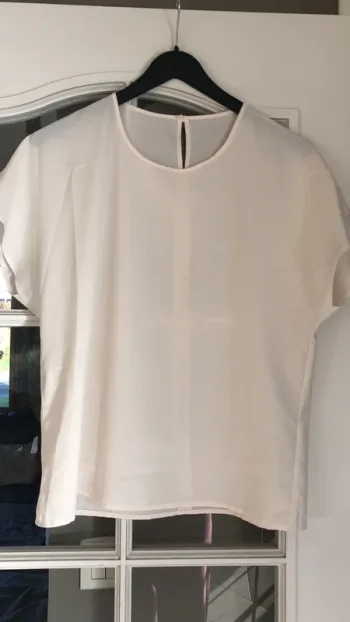 Blouse fine beige