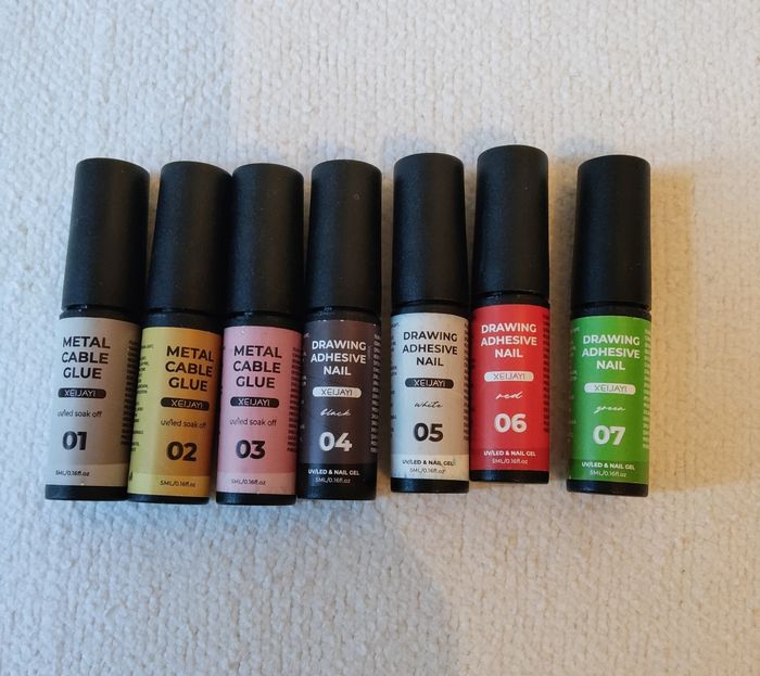 Vernis à ongles gel peinture liner en gel ( lots )  -5 ml - neuf  💫