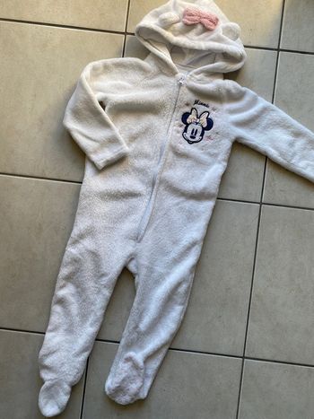 Combinaison chaude polaire Minnie 24 mois