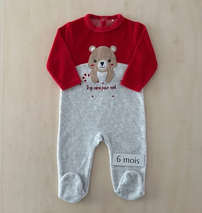 Pyjama mes petits cailloux 6 mois