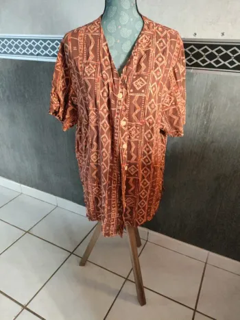 Chemise manche courte taille 54/56