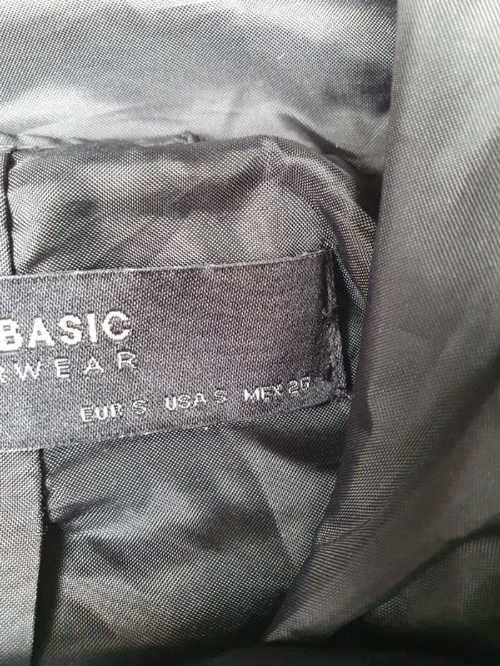 Manteau noir Zara taille S - photo numéro 4