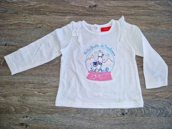 Tee-shirt fille 9 mois