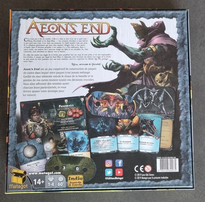 Jeu de société AEON'S END + Extensions - photo numéro 2