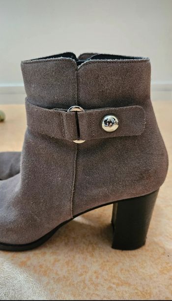 Bottines gris clair