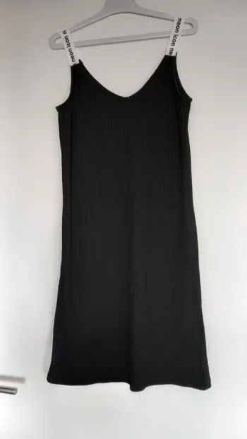 Robe noire moulante Kiabi