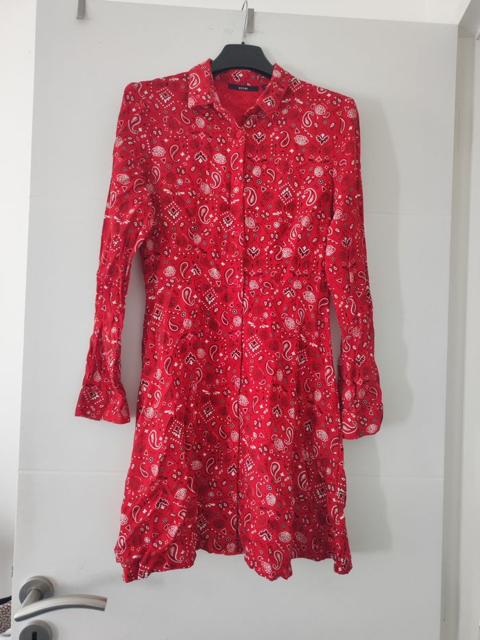 Robe bandana rouge Kiabi neuve