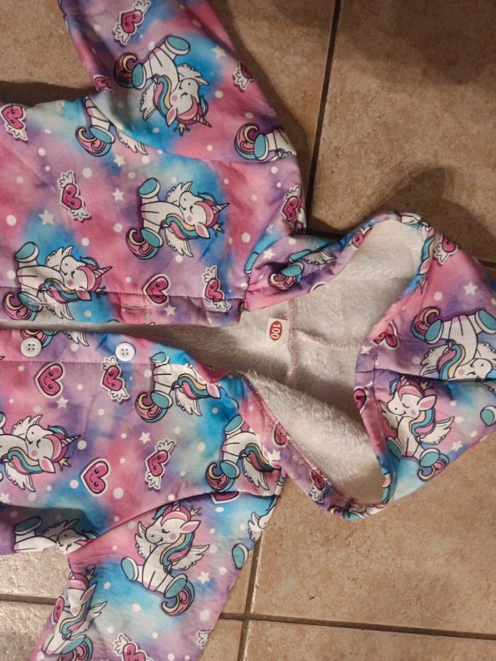 Veste licorne 100cm - photo numéro 3