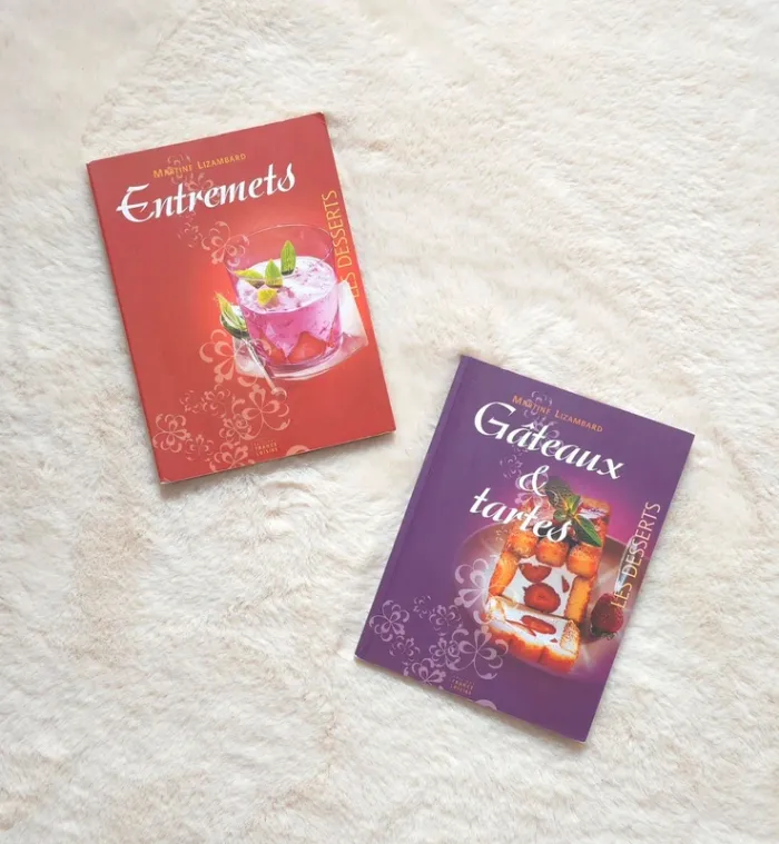 Lot de deux livre de cuisine