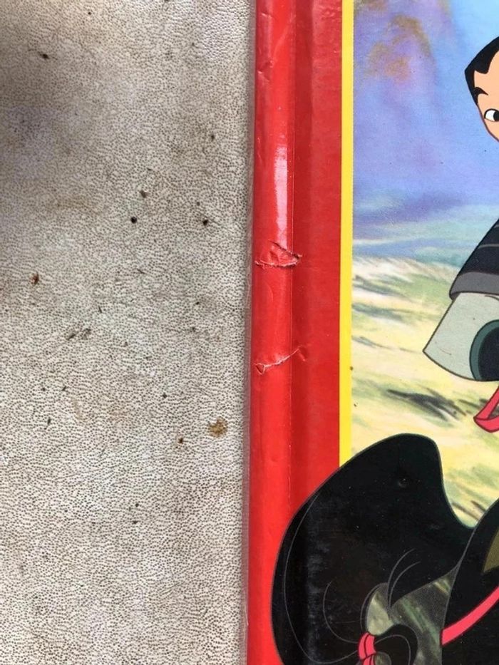 Lot 2 livres disney: Cendrillon et Mulan - photo numéro 5