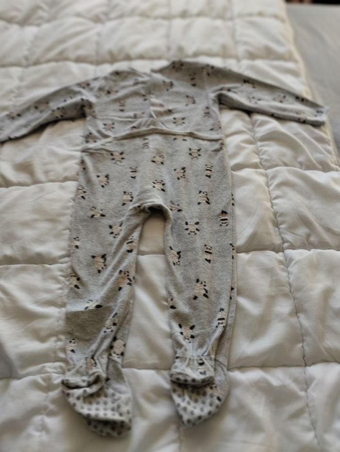 Pyjama velours taille 2 ans - photo numéro 3