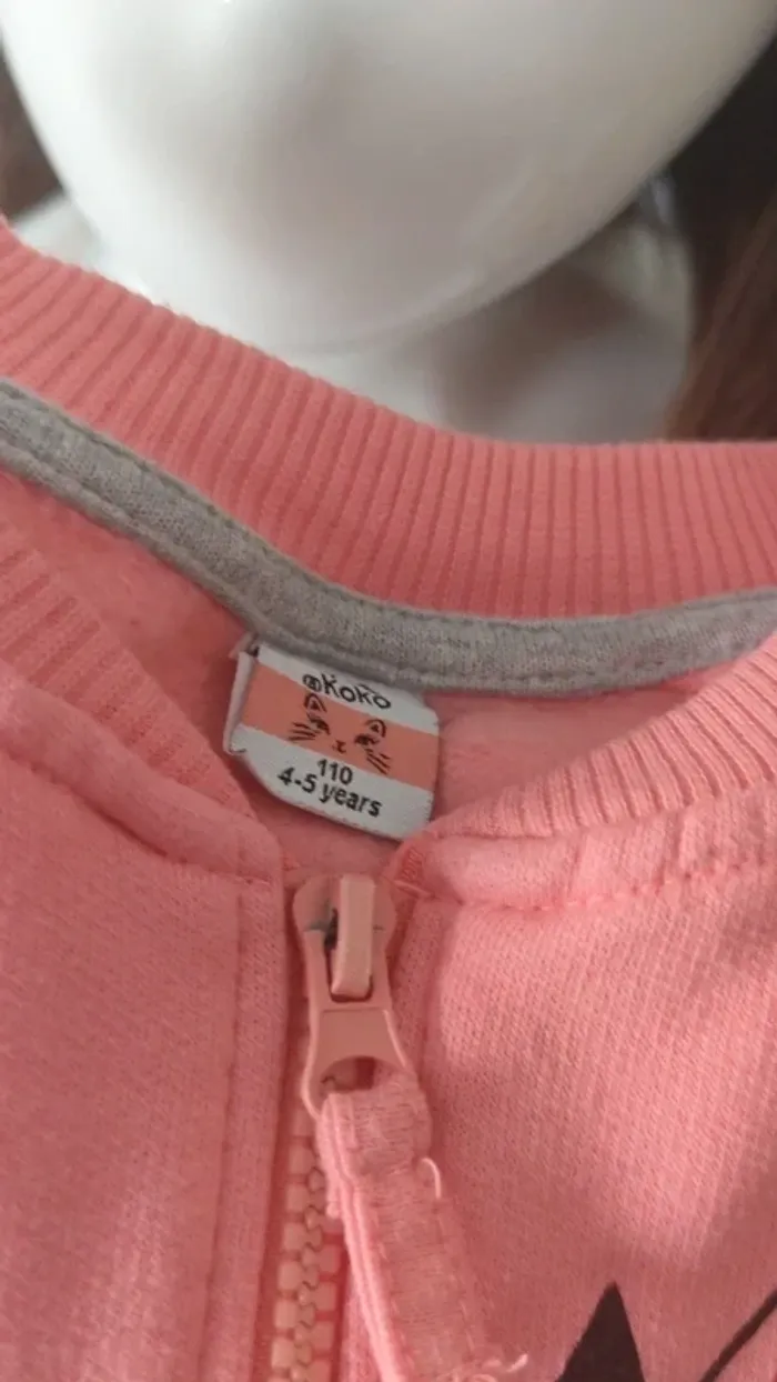 Gilet Fille 5 ans - photo numéro 4
