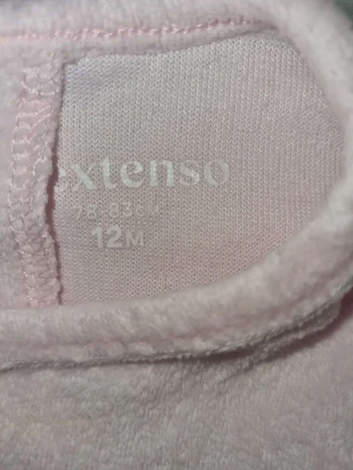 Pyjama en velours taille 12 mois 78-83 cm - photo numéro 5