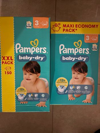 Couches Pampers Taille 3 Neuf 
