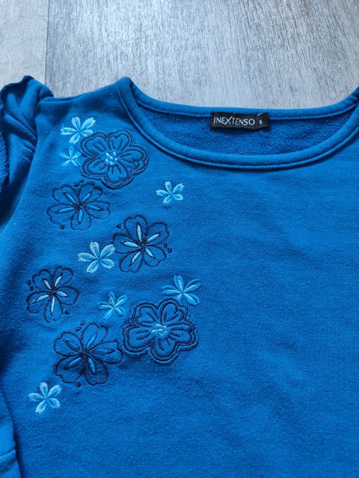 Sweat fille brodé 🌼 6A - photo numéro 4