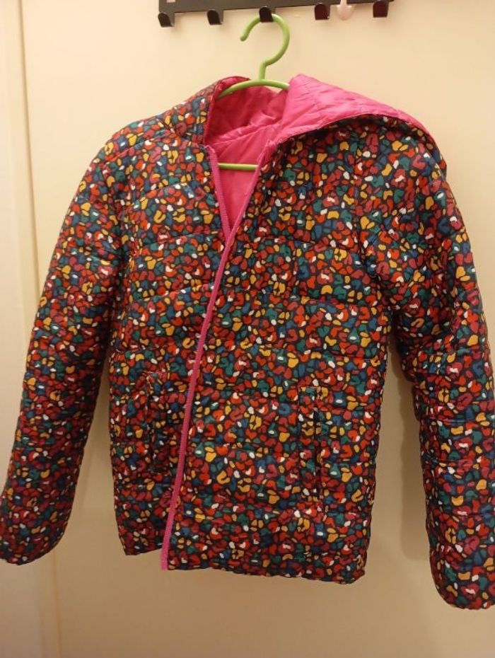 Doudoune réversible Fille 12 ans du pareil au même