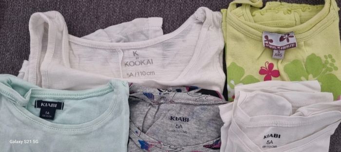 Lot de 16 tee-shirts manches courtes fille - photo numéro 3