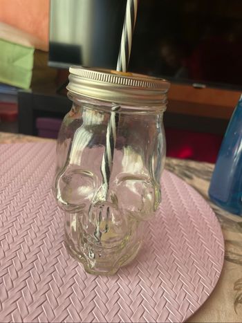 Verre tête de mort