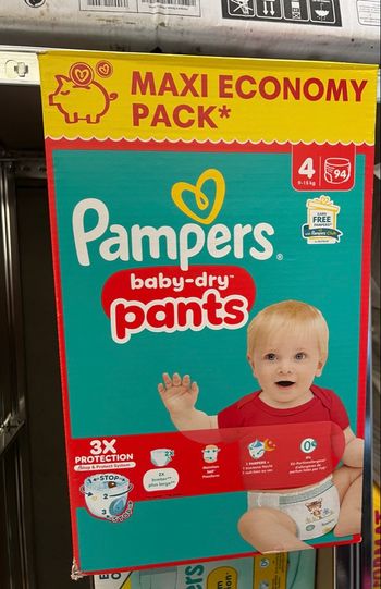 Couche Pampers pants taille 4