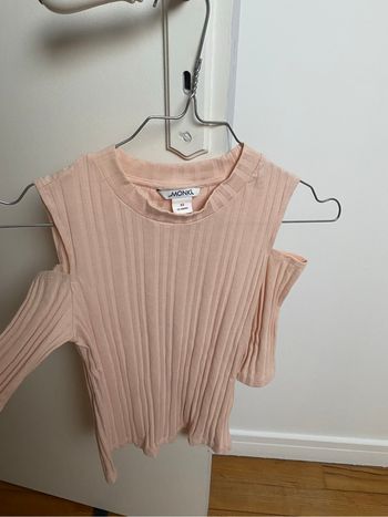 Haut rose pâle  Monki