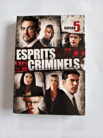 Coffret Esprit Criminels saison 5 intégrale série TV