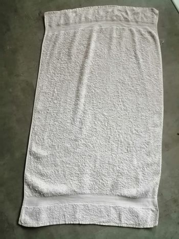 serviette rose pale 47x 80 cm