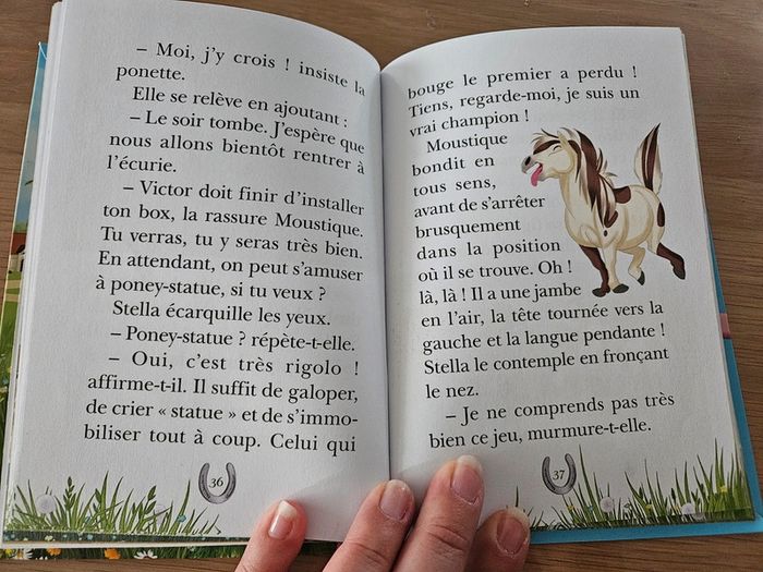 Livre Mes amis les chevaux Moustique est amoureux - photo numéro 4
