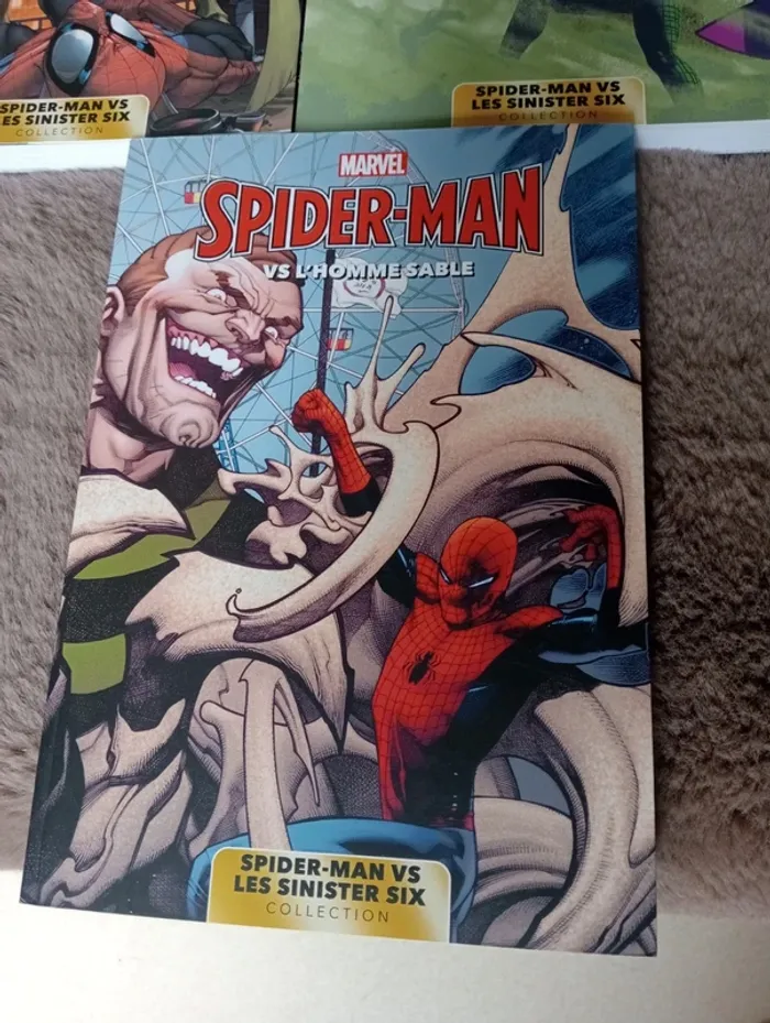 Lot de 3 livres de collection Spiderman Marvel - photo numéro 2