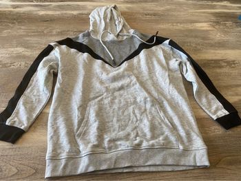 Sweat capuche taille S (36/38) en coton biologique