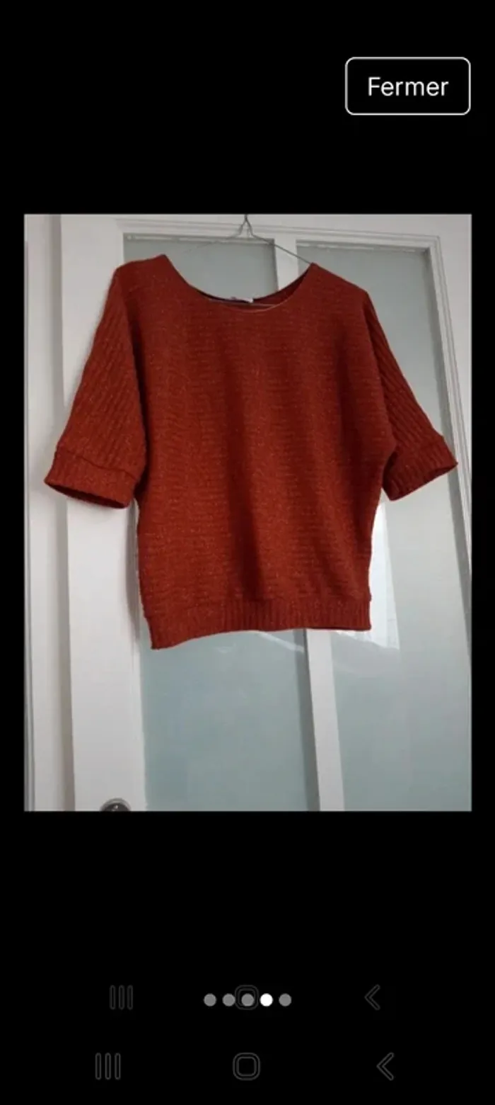 Pull rouille 40 - photo numéro 3