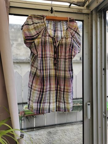 Chemisier Damart taille 48 fronces